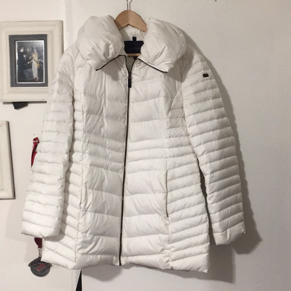 White Marc NY winter coat